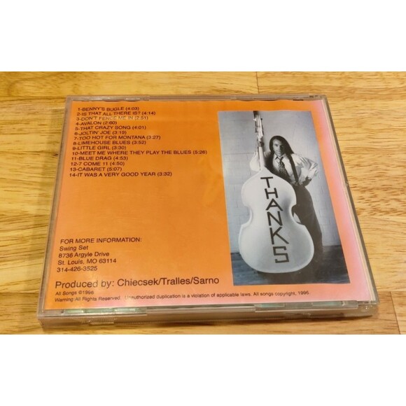 The Secret Circus - Swing Set 1996 CD Rich Tralles John Chiecsek Bass Jazz 111-4 - Picture 2 of 3